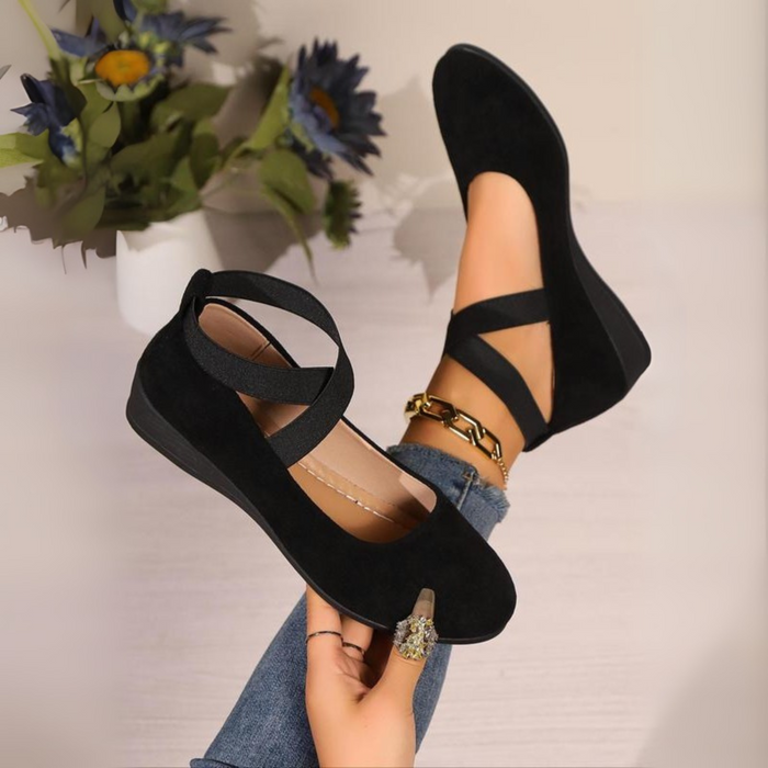 Angel | Komfy Lukkede Hæl Slip-On Sko