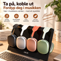 Trådløse Støyreduserende Hodetelefoner med Myke Øreputer