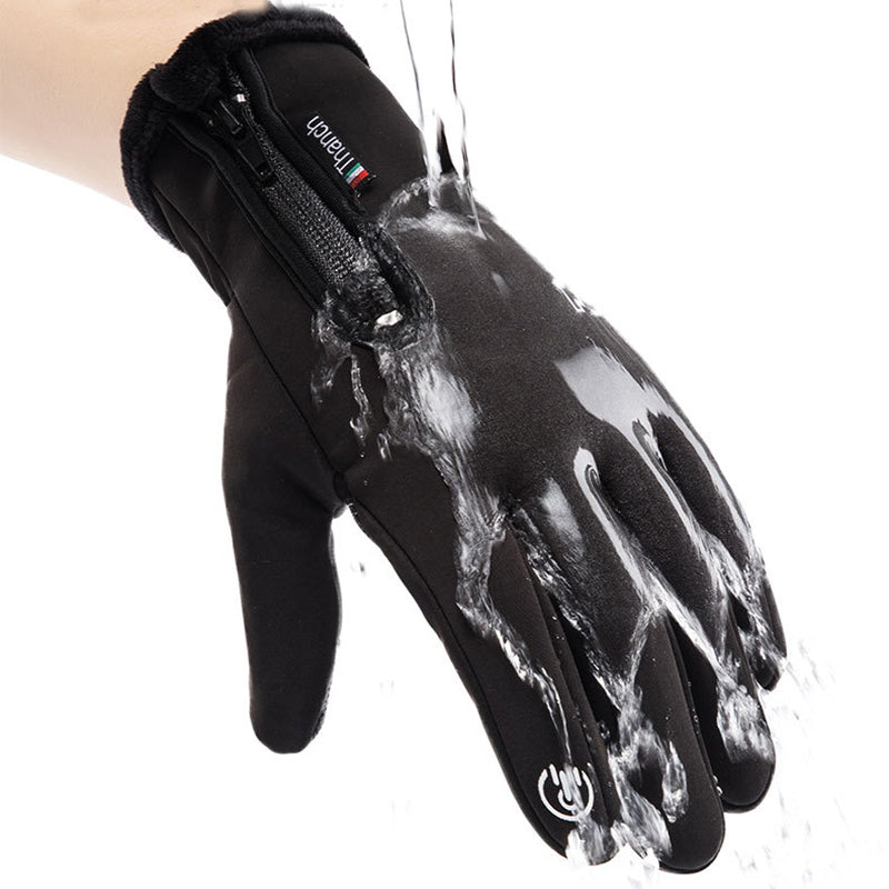 Vanntette vinterhansker med touchfingre