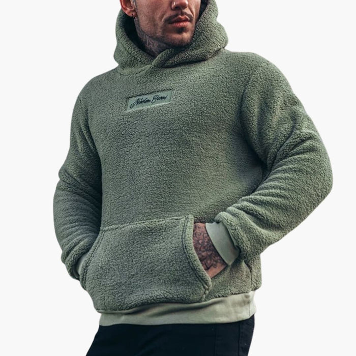 Herre Hoodie med Snorhette og Kengurulomme