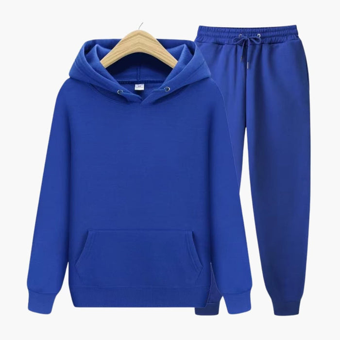 Herre Treningsdrakt Set med Hettegenser og Joggebukser