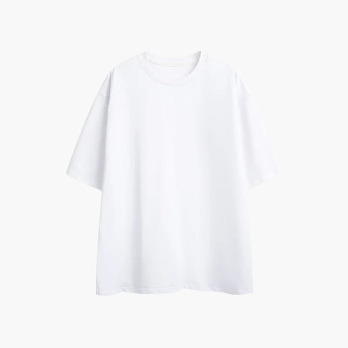Herres klassiske crew neck T-skjorte med kort erm