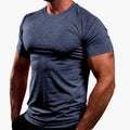 Herre Crew Neck T-skjorte med Korte Ermer