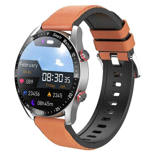Herre Smartklokke med Bluetooth-Samtaler og 1,45 Tommers Skjerm