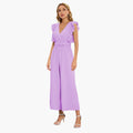 Dame Hette Jumpsuit med Vid Ben og Livrem