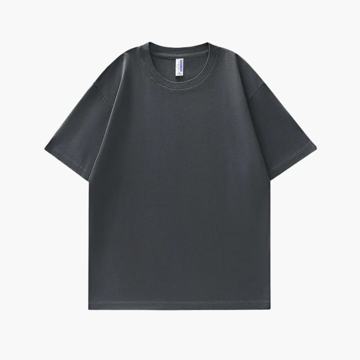 Kvinnes Oversized Crew Neck Kortermet T-skjorte
