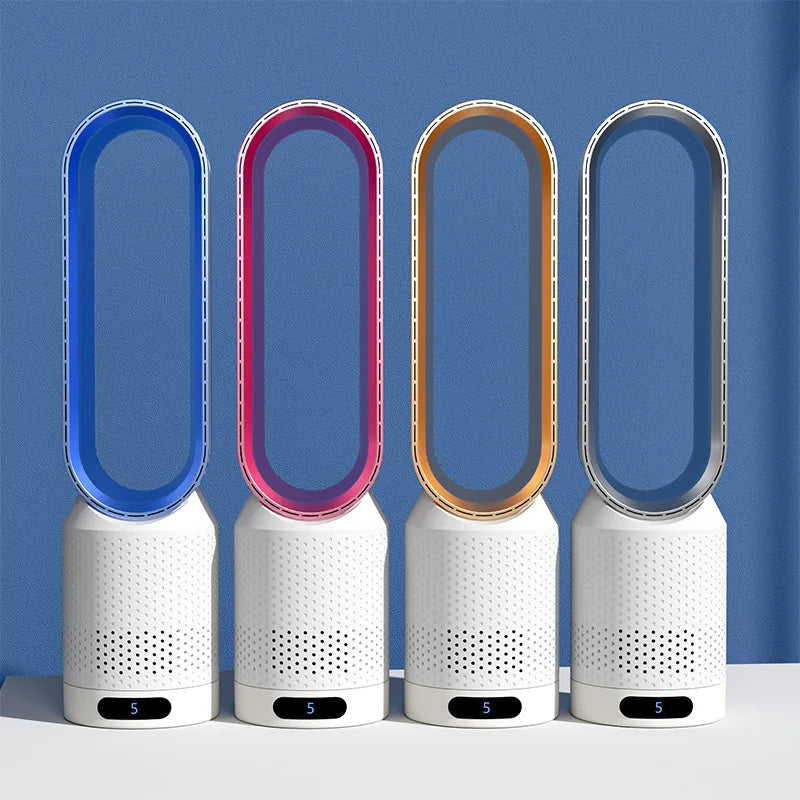 3-i-1 Luftkjøler med UV-Lys, Ionisator og HEPA-Filter