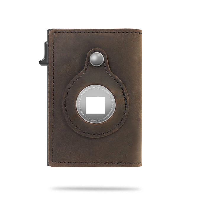 Sander | Slank RFID-lommebok med pop-up-kort og brikkelomme