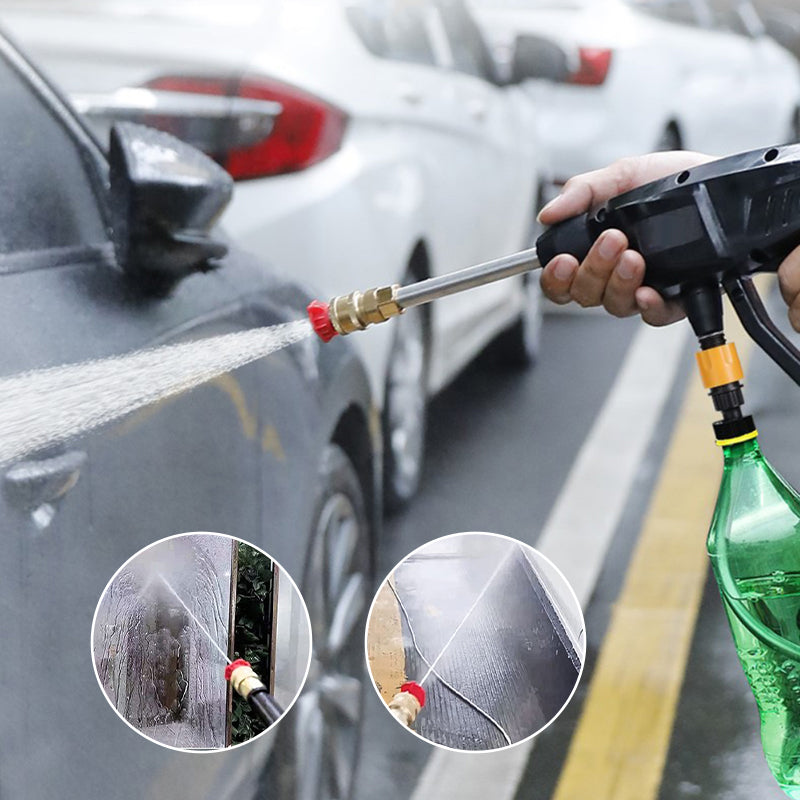 Trådløs Høytrykksspyler med 22 Bar Motor og To Dyser