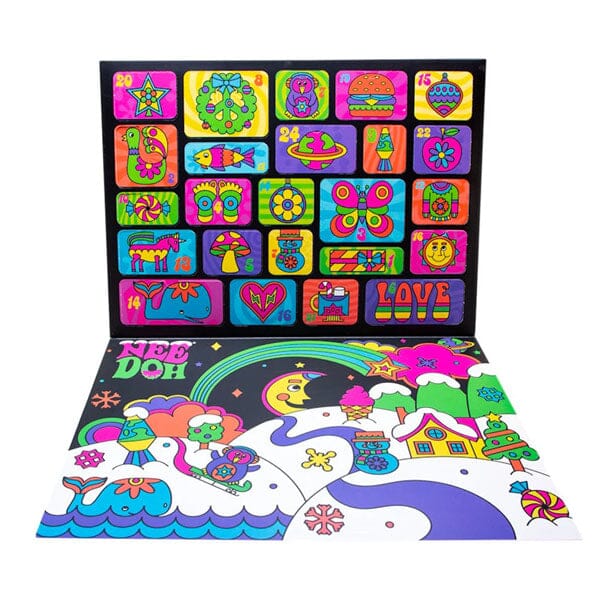 Barne Adventskalender med 24 Fidget-leker og Squishies