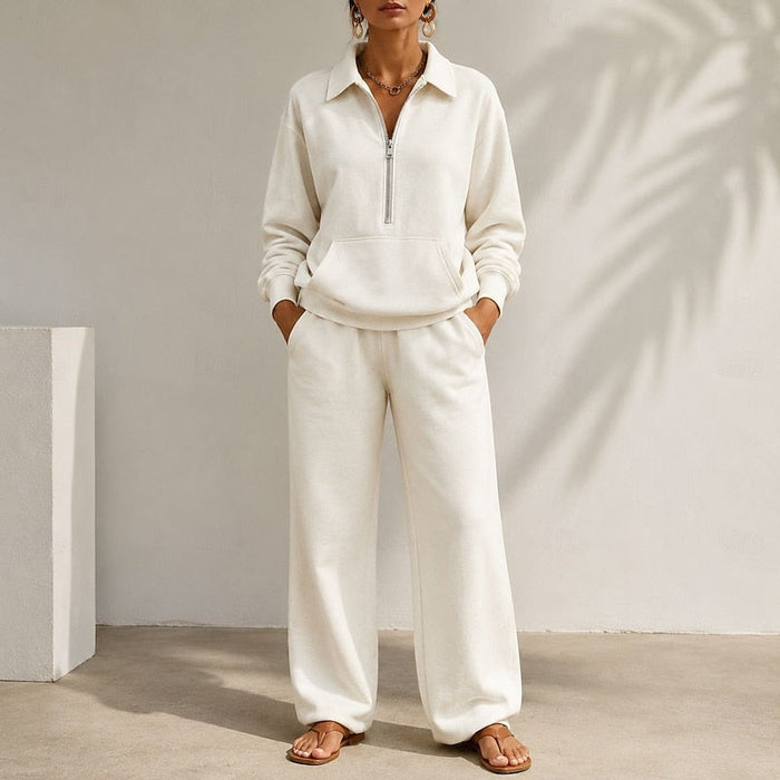 Waverly | Relaxed Zip-Collar Two-Piece Set
