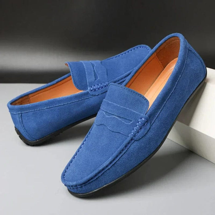 Herre Loafers i Mokkasin-Stil med Pyntesøm