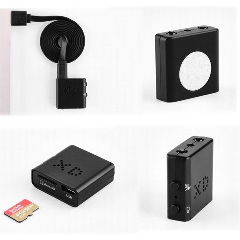Mini Wi-Fi Overvåkningskamera med 1080p Video og Nattsyn
