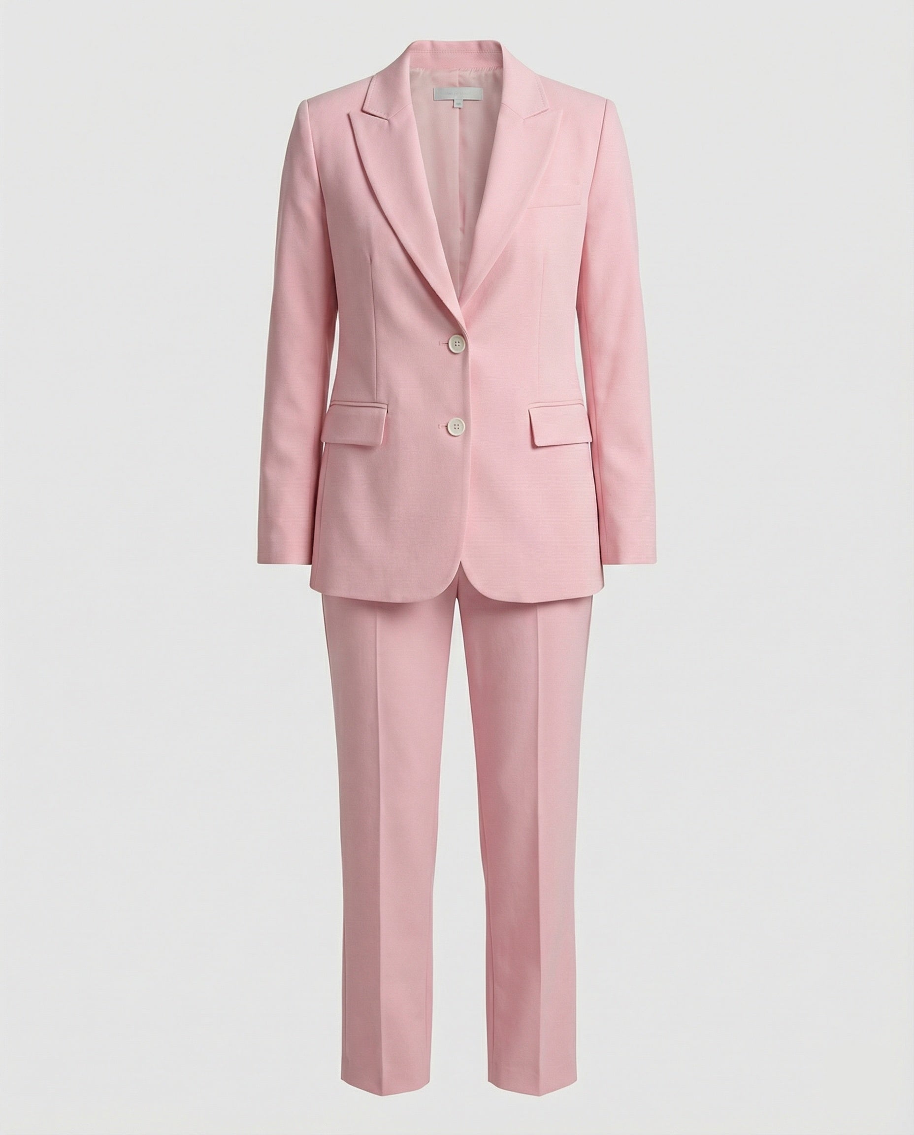 Dame Buksedress med Enkeltspent Blazer til Kontor og Møter