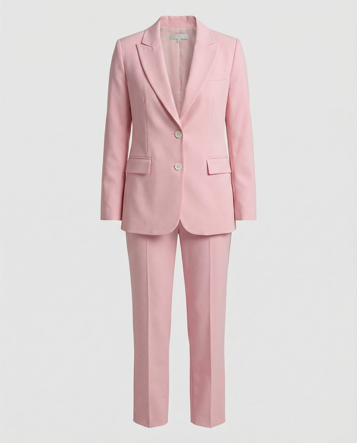 Dame Buksedress med Enkeltspent Blazer til Kontor og Møter