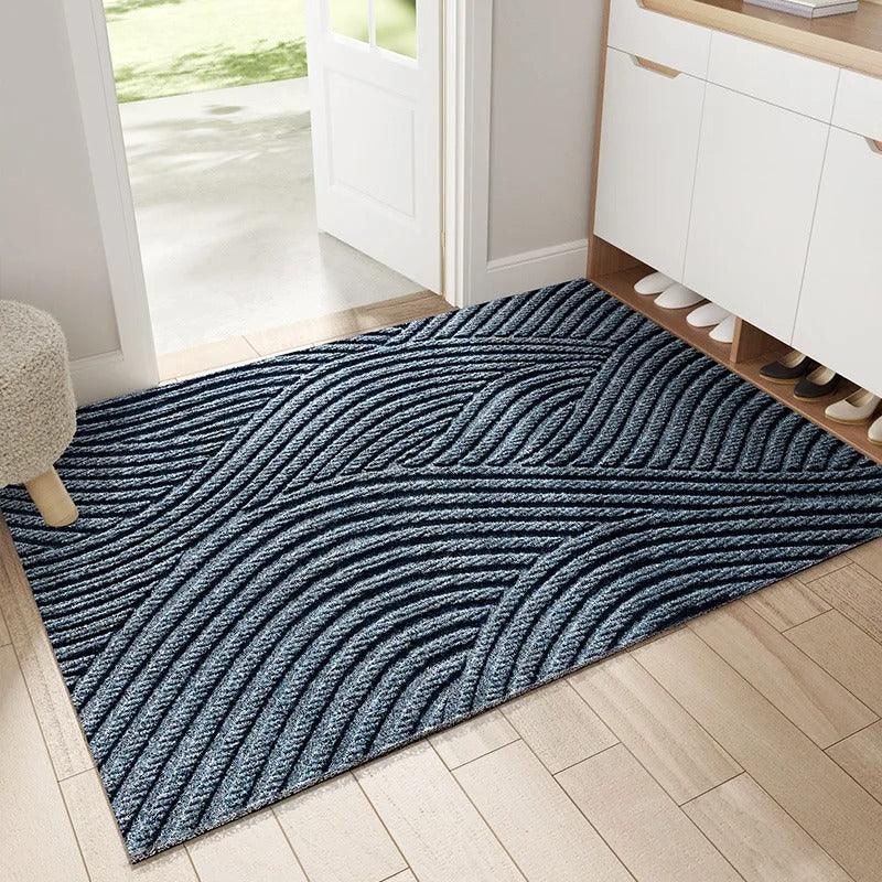 Sklisikker Dørmatte i PVC med Skandinavisk Design til Inne og Ute