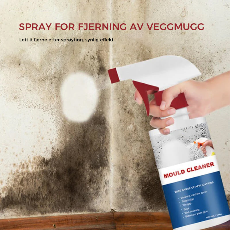 Muggfjerner Spray med Aktivt Klor til Bad og Kjøkken