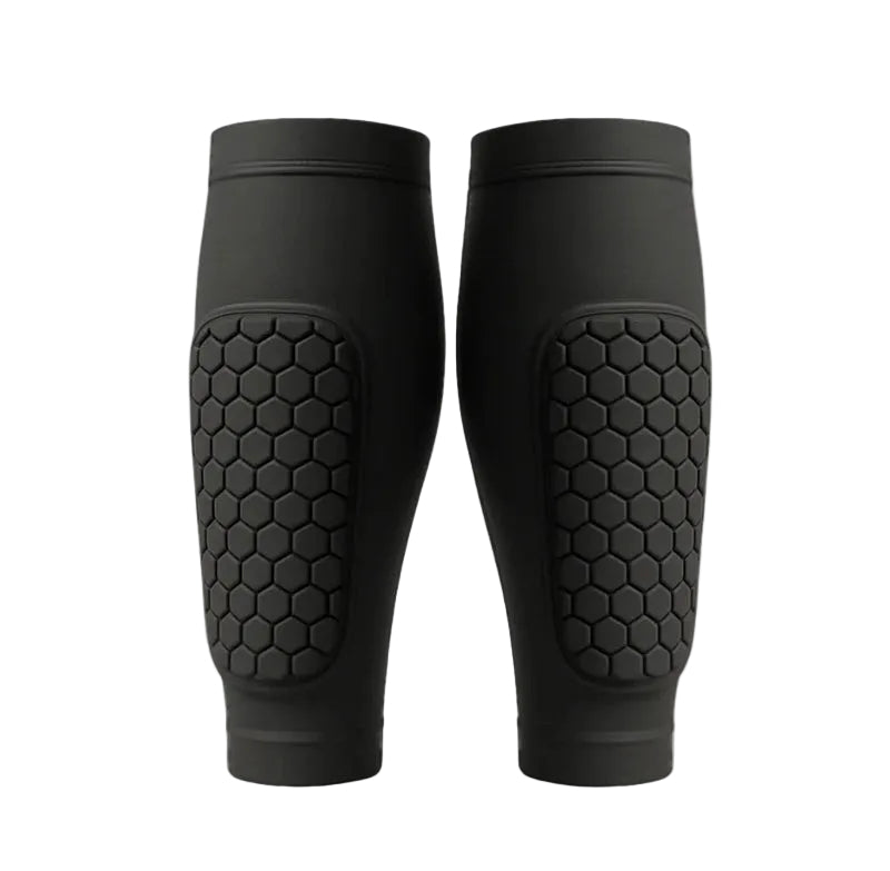 Unisex Leggbeskyttere med Bikubepolstring til Sport