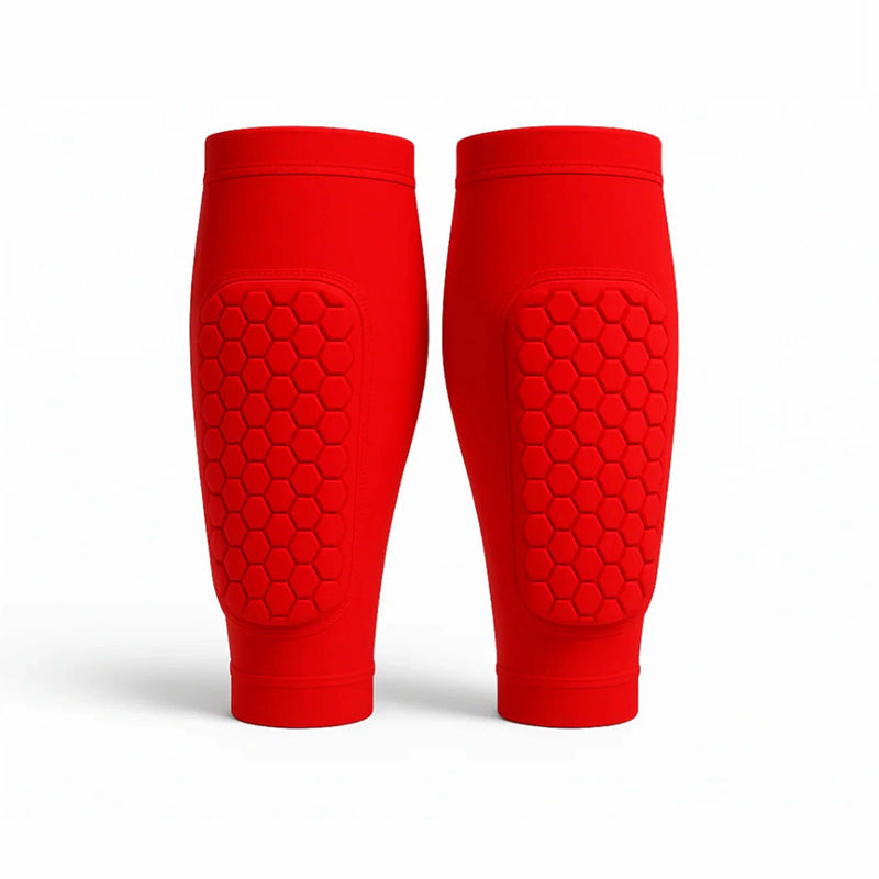 Unisex Leggbeskyttere med Bikubepolstring til Sport