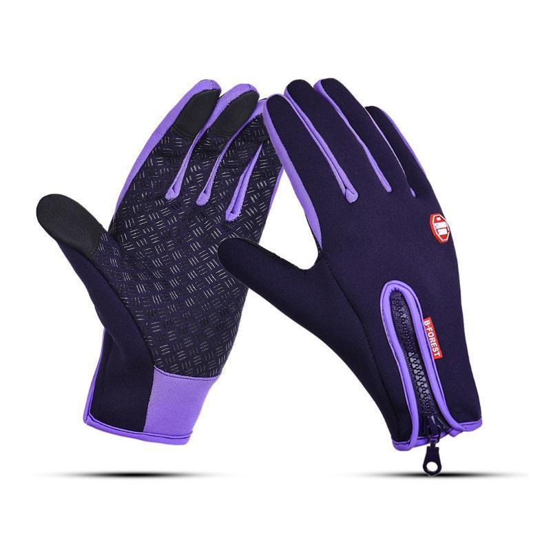 Unisex Vanntette Vinterhansker med Touchfingre til Sykling og Ski