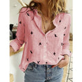 Dame Avslappet Bluse i 12 Design til Kontor og Fritid